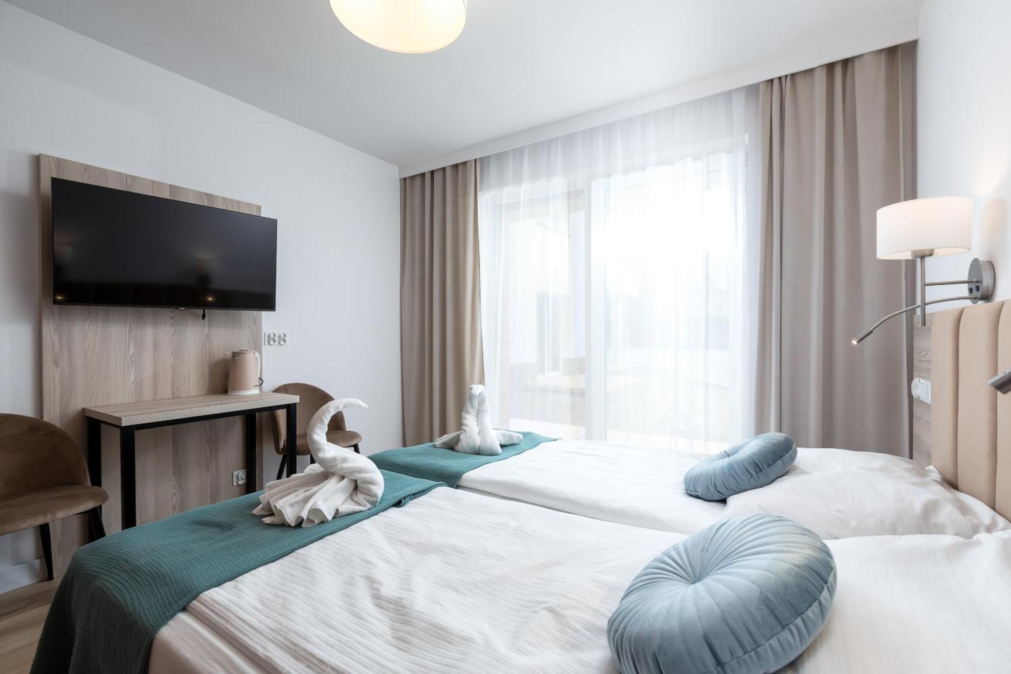 Apartamenty Przy Plazy Z Basenem Z Podgrzewana Woda I Mini Spa - Osrodek Kolonijno-Wczasowy Mewa Niechorze Buitenkant foto